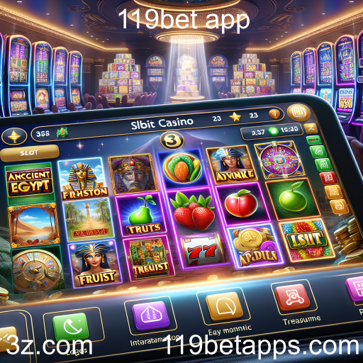 A Emoção dos Caça-Níqueis no 119bet App